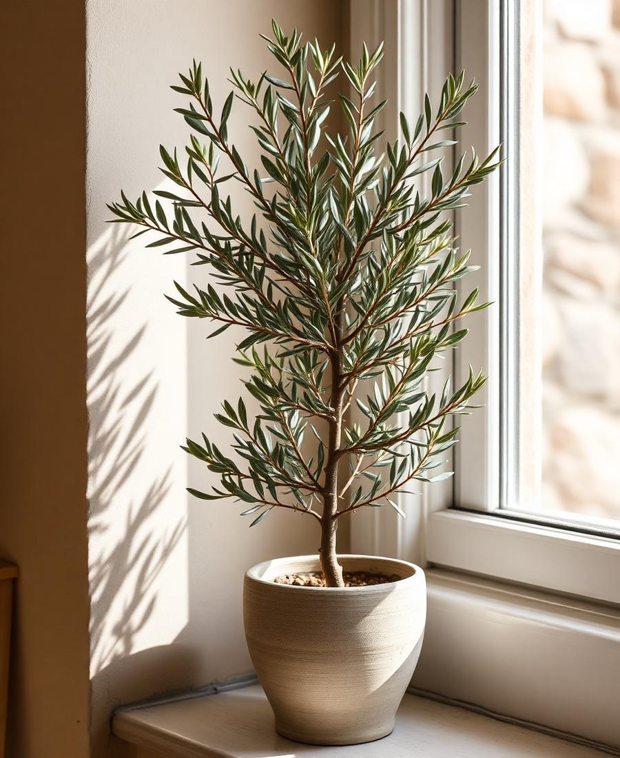 Potted Olive — Olea europaea